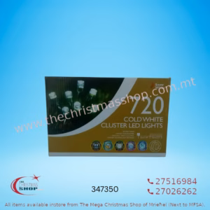 COLD WHITE CLUSTER LED LIGHTS 12.5MT-960LED WHITE TIMER 347350