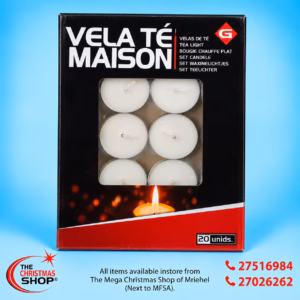 PACKET OF 20 TEALIGHTS 639477