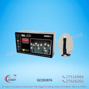 96 LED ICE WHITE FOR OUTDOOR USE. GE193874