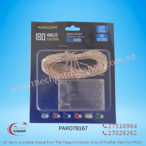 180 BATTERY OPERATED MULTICOLOUR MICROLED 18MT . PAR079167