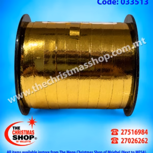 CHRISTMAS RIBBON 5MM X 30 M 033513