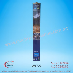 528 LED IN 11 TUBES, CONACTABLE RAIN EFFECT 5MT X 50CM GREEN COLOR 078702