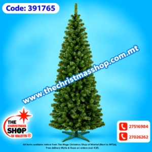 CHRISTMAS TREE FIR KAROLINA SLIM 180CMS - 391765