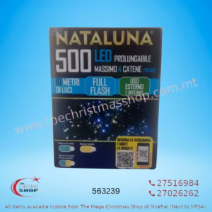 500 LED CONACTABLE FULL FLASH LIGHTS OUTDOOR/INDOOR 10MT. WARM WHITE 563239