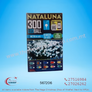 300 LED BALL LIGHTS WITH MEMORY 15MT WARM WHITE 567206