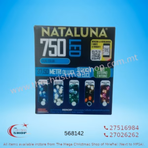 750 LED DUAL COLOR LIGHTS WITH MEMORY WARM WHITE/RED 37.50MT 568142