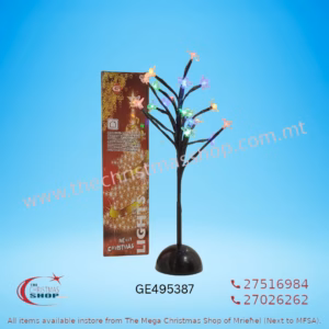 20 LED 40CM MULTICOLOR BATTERY OPERATED TREE FOR INDOOR  GE495387