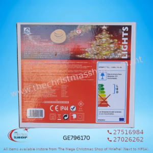 480LED NEON STEADY LIGHTS 4MT WARM WHITE FOR OUTDOOR USE GE796170