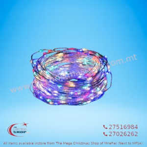 10 BATTERY OPERATED MULTICOLOUR MICROLED 1MT . PAR230701
