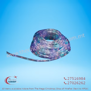 10 METERS MULTI COLOR ROPE LIGHT. 240 LED. INDOOR AND OUTDOOR - PAR335356