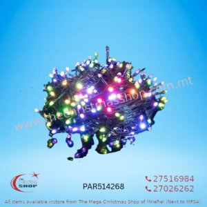500 LED RGB CONECTABLE STRING OUTDOOR FAIRY LIGHTS MULTI COLOUR 25+5M. PAR514268