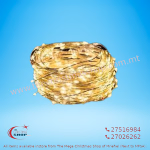 100 WARM WHITE MICRO LED . 5MT INDOOR AND OUTDOOR USE. PAR562164