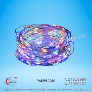 180 TRANSPARENT MICRO LED IN TUBE 9+5MT MULTI COLOR. PAR562249