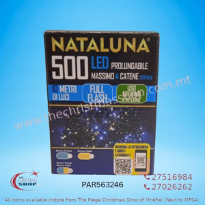 500 LED CONACTABLE FULL FLASH LIGHTS OUTDOOR/INDOOR 10MT. ICE WHITE/WARM WHITE PAR563246