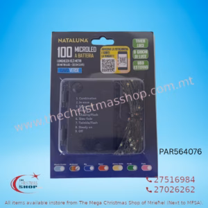 100 BATTERY OPERATED MICROLED MULTI 10MT FOR OUTDOOR USE WITH TIMER. PAR564076