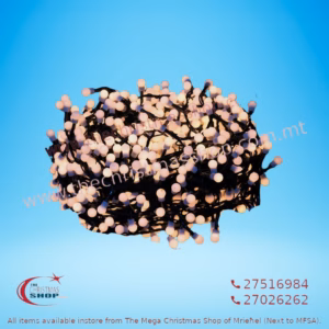 100 LED WARM WHITE BALL LIGHTS. INDOOR AND OUTDOOR USE PAR567008
