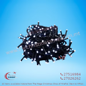 100 LED STRING OUTDOOR/INDOOR FAIRY LIGHTS ICE WHITE. PAR567664
