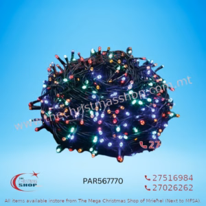 180 LED STRING OUTDOOR/INDOOR FAIRY LIGHTS MULTI COLOUR. PAR567770