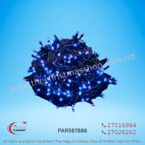 300 LED STRING OUTDOOR/INDOOR FAIRY LIGHTS BLUE. PAR567886