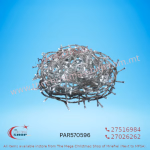 300 LED ICE WHITE FAIRY LIGHTS. TRANSPARENT WIRE. INDOOR AND OUTDOOR USE. PAR570596