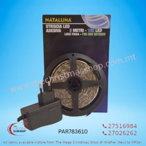 3 METERS BLUE 162 LED STRIP LIGHT. INDOOR AND OUTDOOR USE. PAR783610