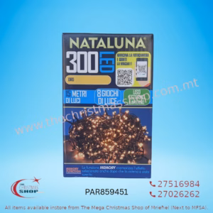 300 LED STRING OUTDOOR/INDOOR FAIRY LIGHTS GOLD. PAR859451