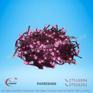 300 LED STRING OUTDOOR/INDOOR  LIGHTS ITH MEMORY PINK. PAR859468