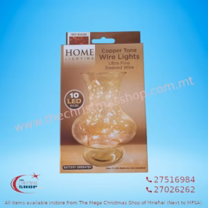 10 LED BATTERY OPERATED COPPER WIRE LIGHTS  PMS280299