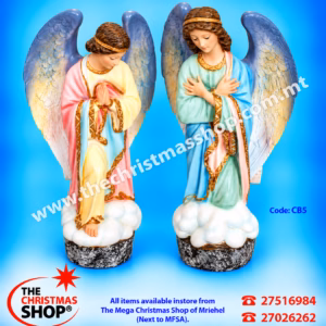 SET OF 2 ADORING ANGELS. CB5