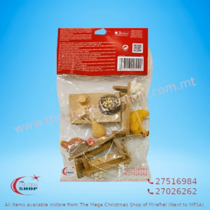 CRIB ACCESSORIES (SET OF 4) 6CM - 005190