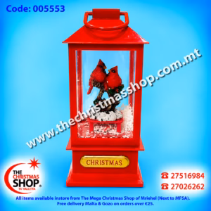 LANTERN WITH LIGHT 22X9X9CM - 005553