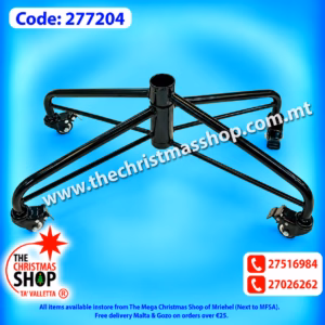 CHRISTMAS TREE STAND ON WHEELS 55X25CM - 277204