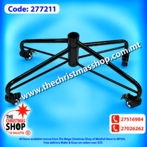 CHRISTMAS TREE STAND ON WHEELS 60X25CM - 277211