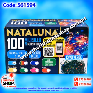 100 ICE WHITE MICRO LED. INDOOR AND OUTDOOR USE. PAR561594