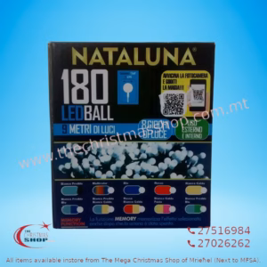 180 LED BALL LIGHTS  ICE WHITE COLOR 9MT 567060