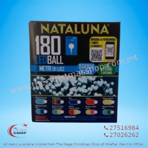 180 LED BALL LIGHTS WITH MEMORY 9MT RED+WARM WHITE 567145