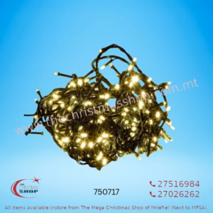 240 MINILUCCIOLE FOR OUTDOOR 12+5MT WARM WHITE COLOR 750717