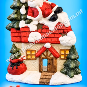 CHRISTMAS ORNAMENT  CANDLE HOLDER 30X40CM - 789646