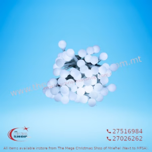 180 LED BALL STRING LIGHTS 9+5MT FOR OUTDOOR/INDOOR. BLUE COLOR PAR567084