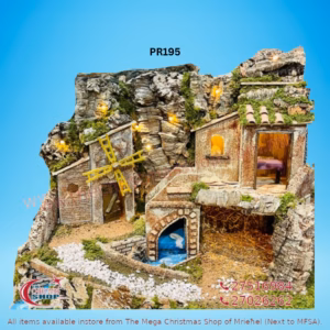 NATIVITY CRIB. BOTTEGA NAPOLETANA, ITALY. PR195