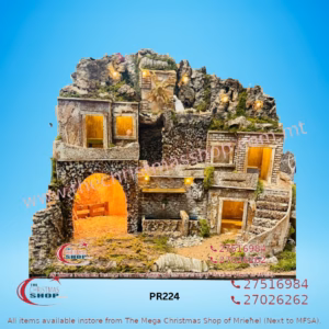 NATIVITY CRIB. BOTTEGA NAPOLETANA, ITALY. PR224