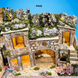 NATIVITY CRIB. BOTTEGA NAPOLETANA, ITALY. PR49