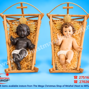 BABY JESUS IN A MANGER 30X15CM.CB30
