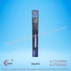 384 LED IN 8 TUBES, RAIN EFFECT 3MT X 50CM MULTI COLOR 781470