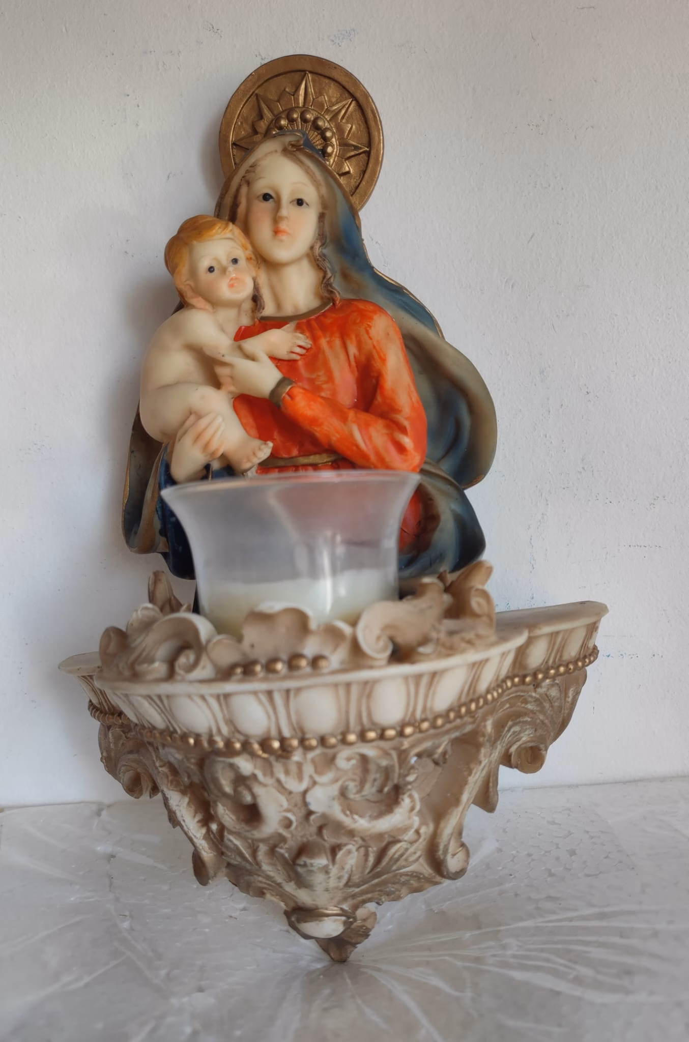 RESIN HANGING CANDLE HOLDER 15X25CM 129813 - Image 3