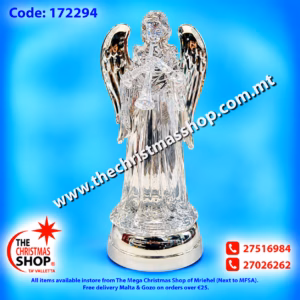 GLASS ANGLE WITH BATTERY OPERATED LIGHTS - 172294