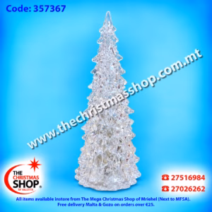 PLASTIC CHRISTMAS TREE WITH LED - 357367