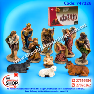 NATIVITY SCENE 11 PIECES - 747226