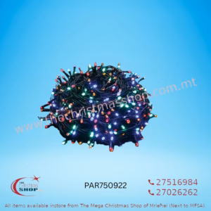180 LED MULTICOLOUR FAIRY LIGHTS. INDOOR USE. PAR750922