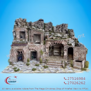CHRISTMAS CRIB WITH LIGHT AND WATERPUMP - PR1